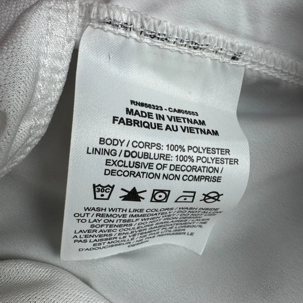 Nike Dri Fit Vanderbilt Commodores Team Shorts Running Lined White Womens XS‎